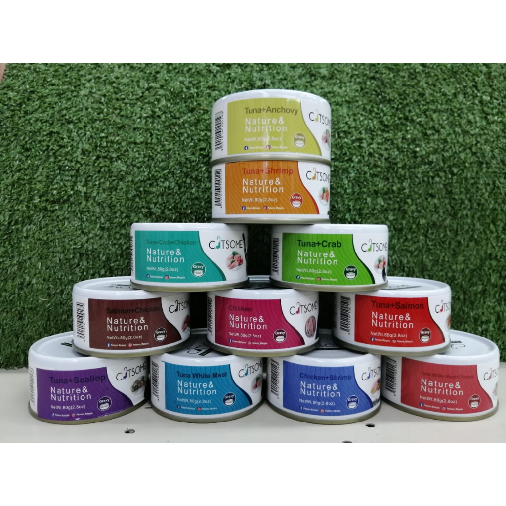 Catsome Cat Canned Food Gravy / Wet Food (80g) Shopee Malaysia