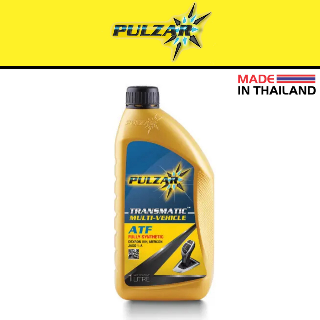 PULZAR TRANSMATIC MULTIVEHICLE ATF AUTOMATIC TRANSMISSION FLUID FULLY SYNTHETIC 1LITER 1L