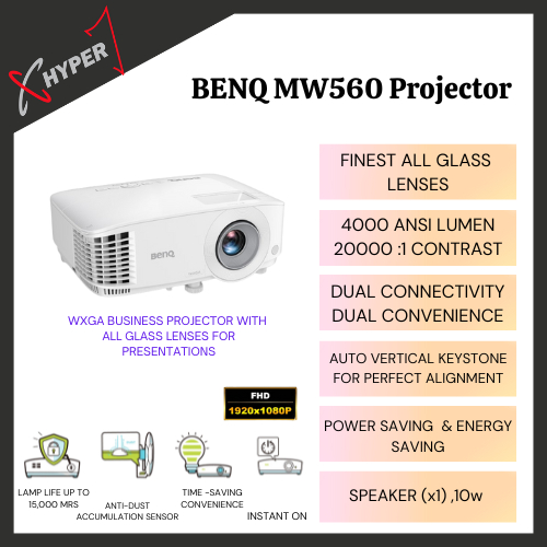 Benq Mw Lms Wxga Meeting Room Projector Shopee Malaysia