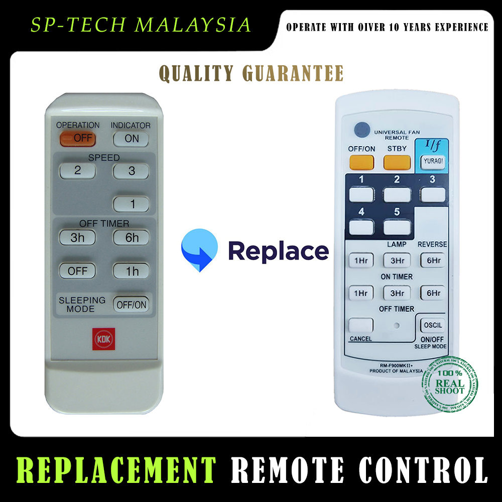 KDK CEILING FAN REMOTE CONTROL [REPLACEMENT] Shopee Malaysia
