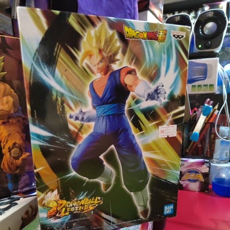 Banpresto Dragon Ball Super Legends Collab Vegito Ssj Anime | Shopee ...