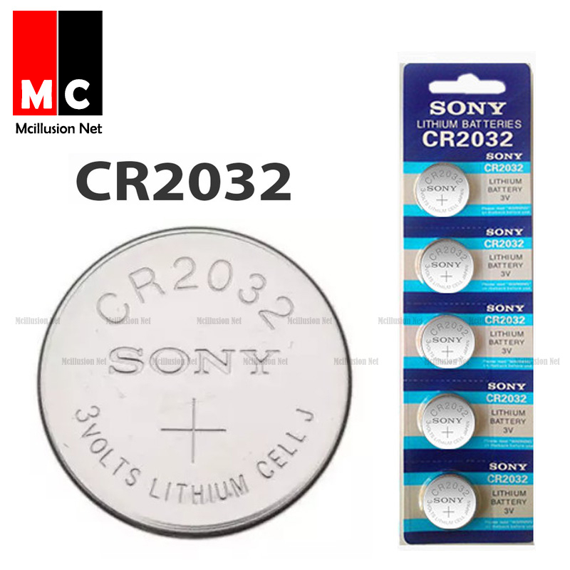 SONY LITHIUM 3V BATTERY CR2032 Motherboard Batteries Shopee Malaysia