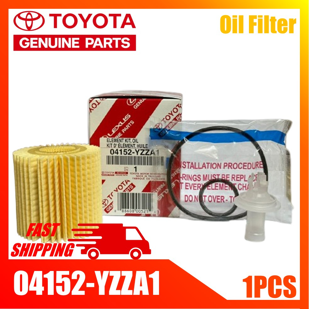 Genuine Toyota Oil Filter 04152-YZZA1 – Alphard / Vellfire / Camry ...