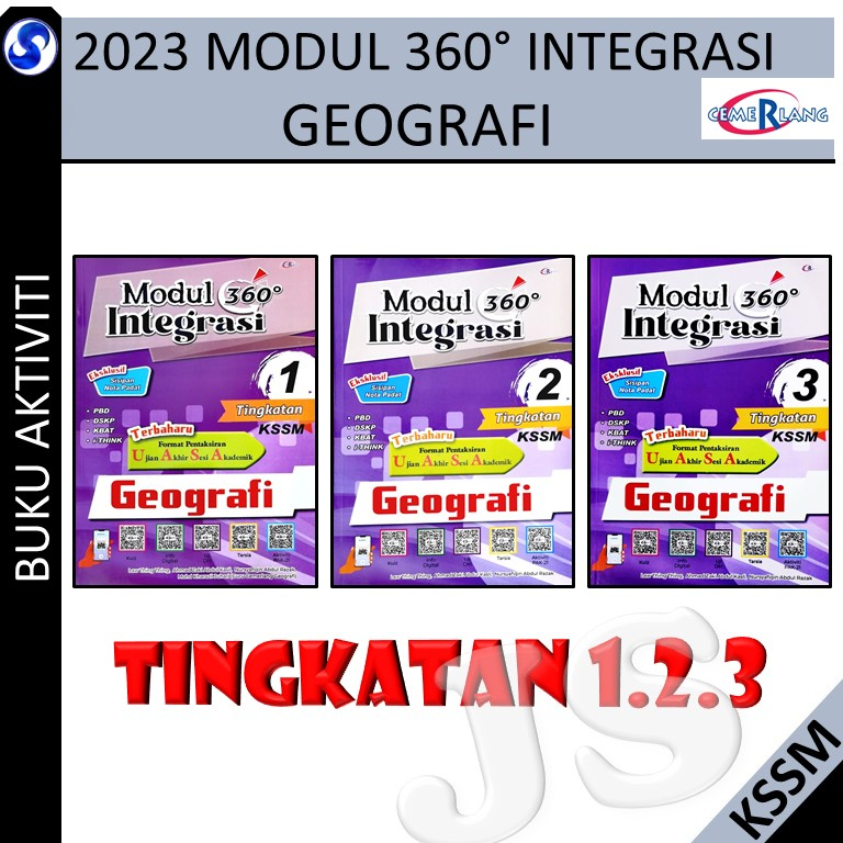 2023 : MODUL 360 INTEGRASI GEOGRAFI TINGKATAN 1.2.3 KSSM - PENERBIT ...