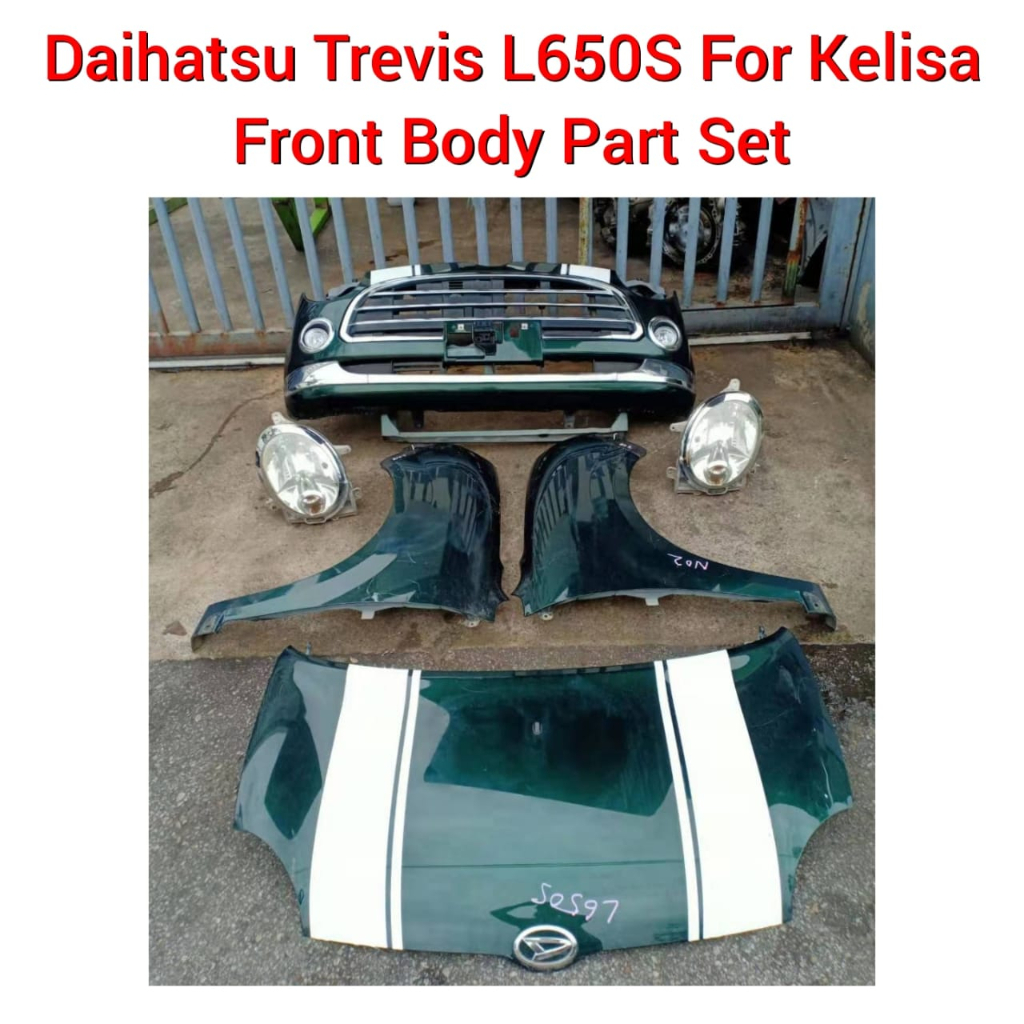 Perodua Kelisa Daihatsu Mira Gino Trevis L650s Premium X Front Bodypart