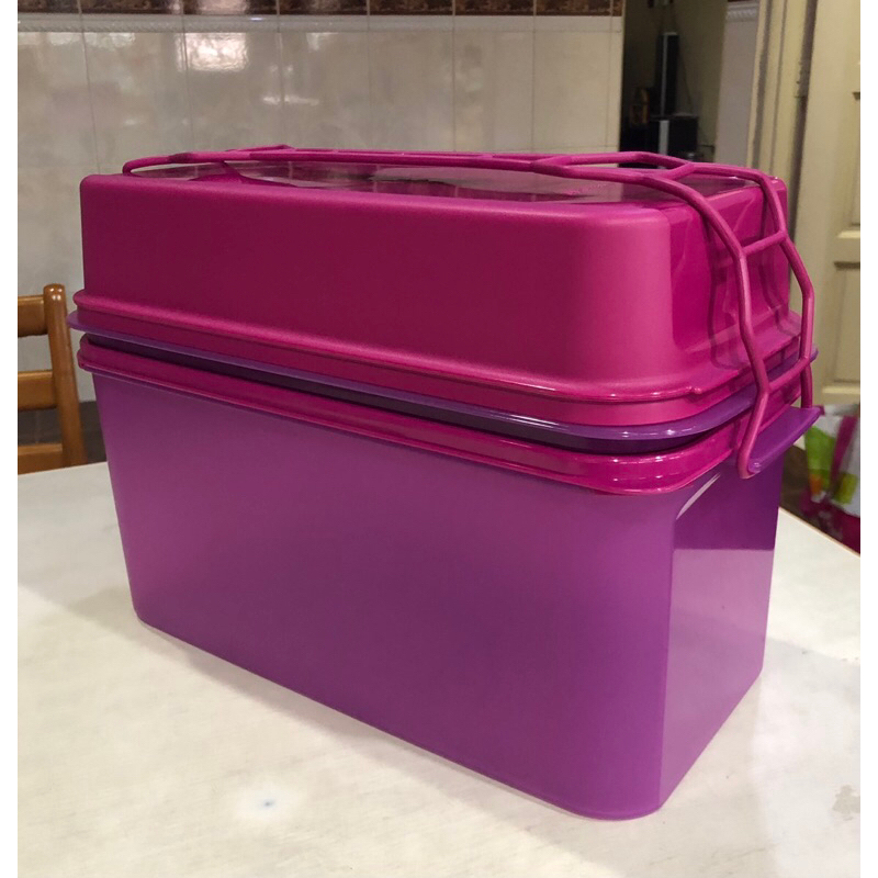 Tupperware Deep Carry All 9L c/w Shallow Carry All 3.2L | Shopee Malaysia