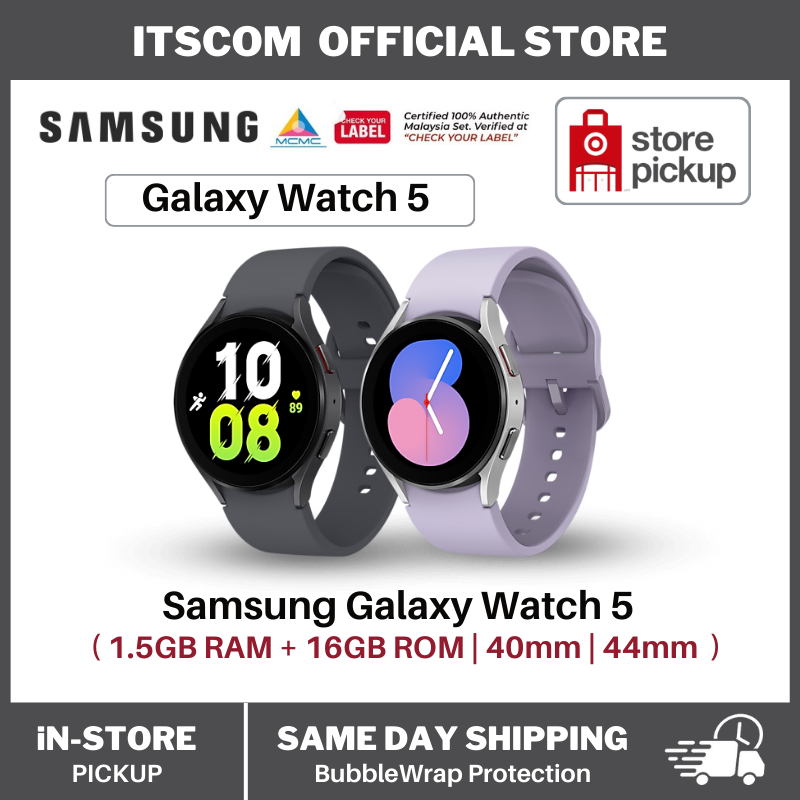 Samsung Galaxy Watch 5 Bluetooth Smartwatch 1.5GB RAM + 16GB ROM 1