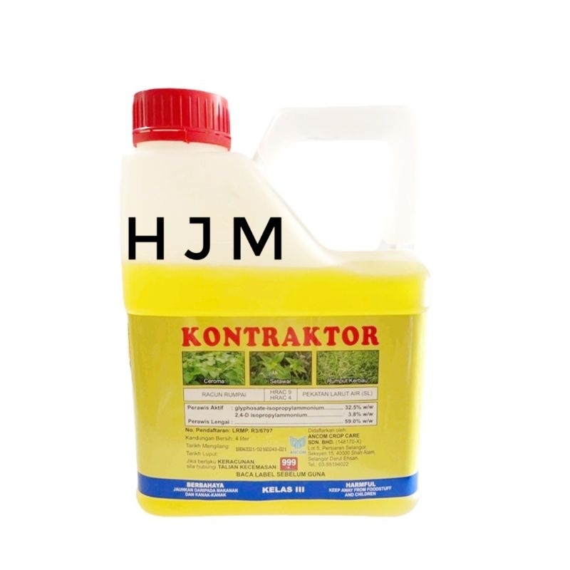 Racun Rumput Ancom Kontraktor 4 Liter Shopee Malaysia