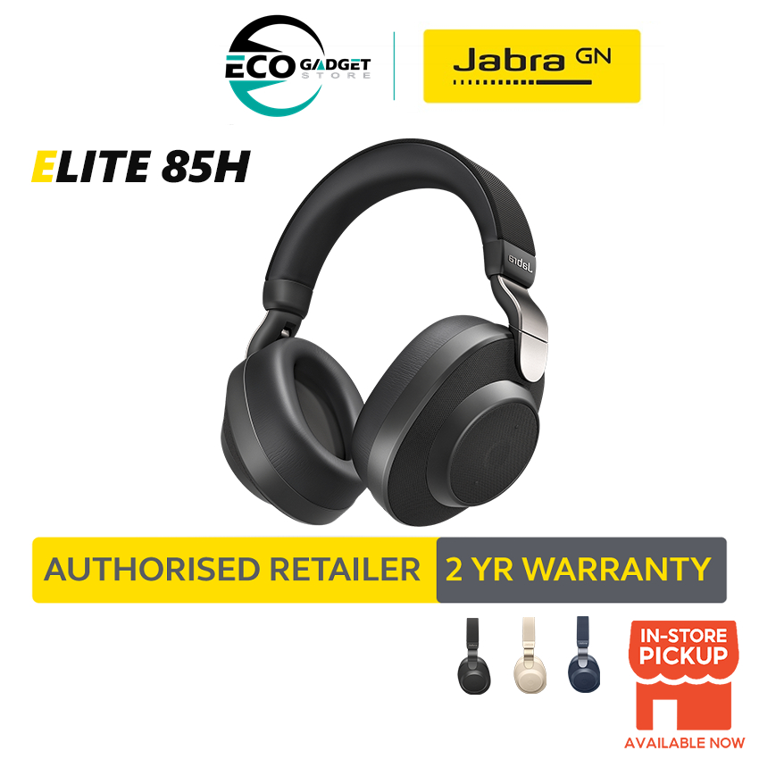 Jabra Elite 85h Wireless Noise Cancelling Headphones Engineered