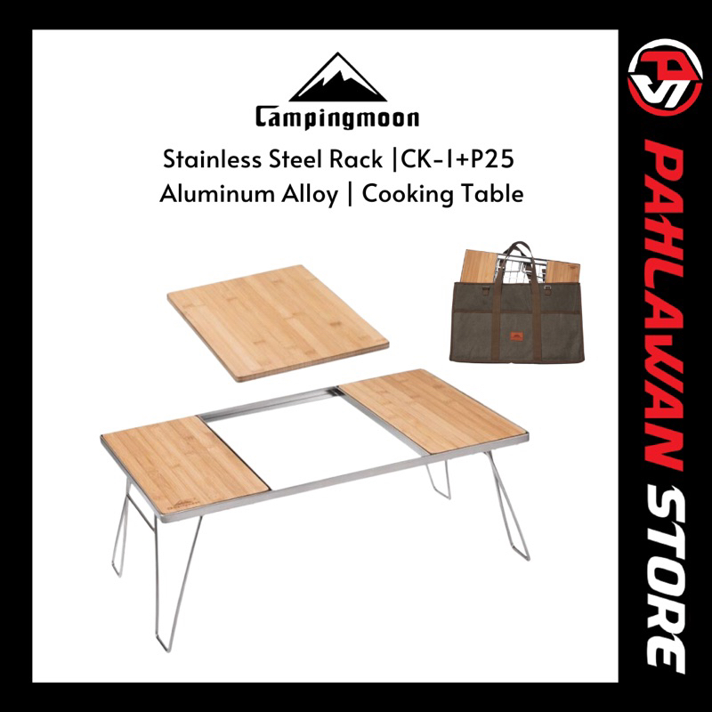 Campingmoon Meash Table CK-1 + P25 Multifunctional Folding Table with ...