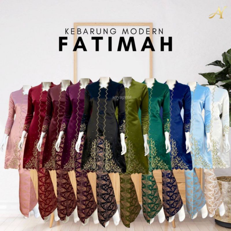 (PART 1) KEBARUNG MODERN FATIMAH (BAJU RAYA 2023) Shopee Malaysia