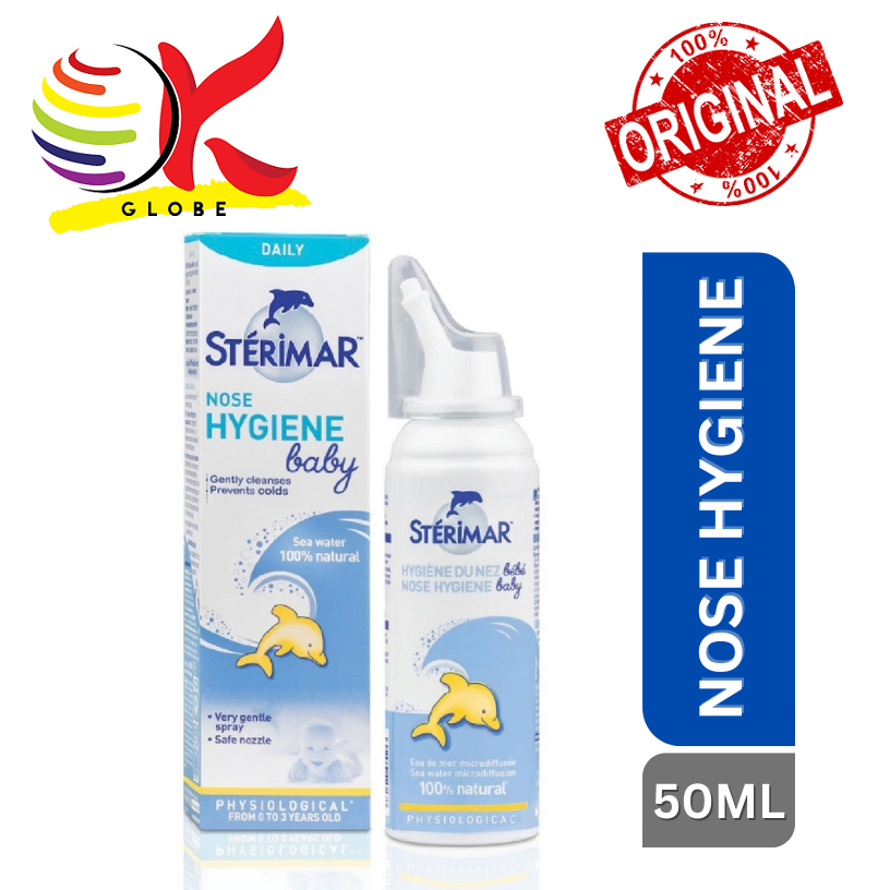 STERIMAR BABY NOSE HYGIENE SPRAY 50ML FOR SNEEZING, ITCHING, BLOCKED OR