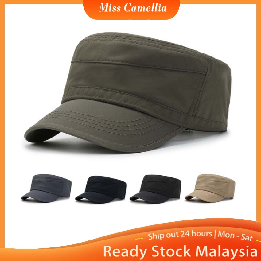 (Fast Delivery）Korean Fashion Cap Color Hip-Hop Hat Shade Sunscreen ...