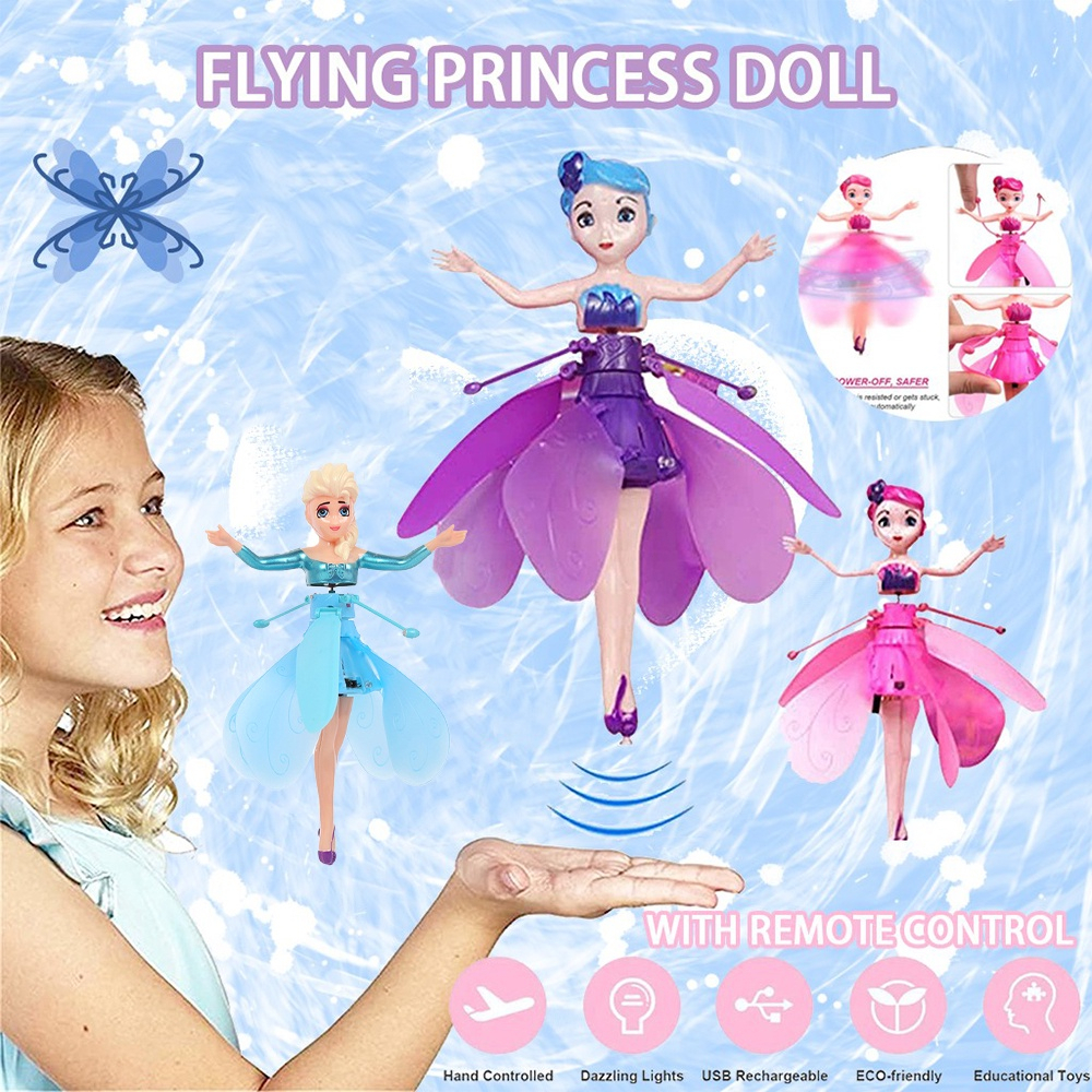 Fairy Magic Flying Induction Flying Toys for Kids Flying Fairy Toys