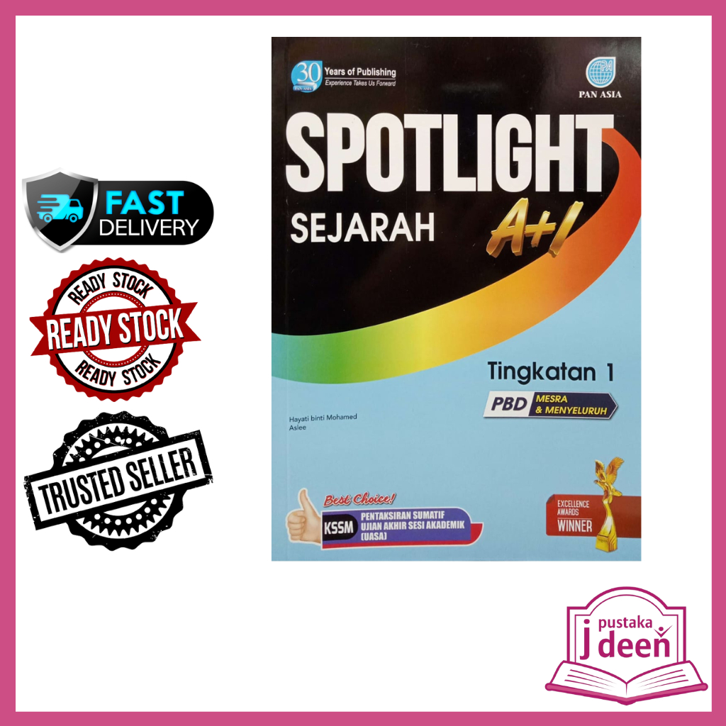 Jdeen Buku Rujukan Sejarah Tingkatan Spotlight A Shopee Malaysia