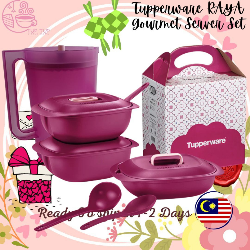 TuperWARE Hadiah Tupperware REKA PESANAN Wish card 4 IN 1 SET