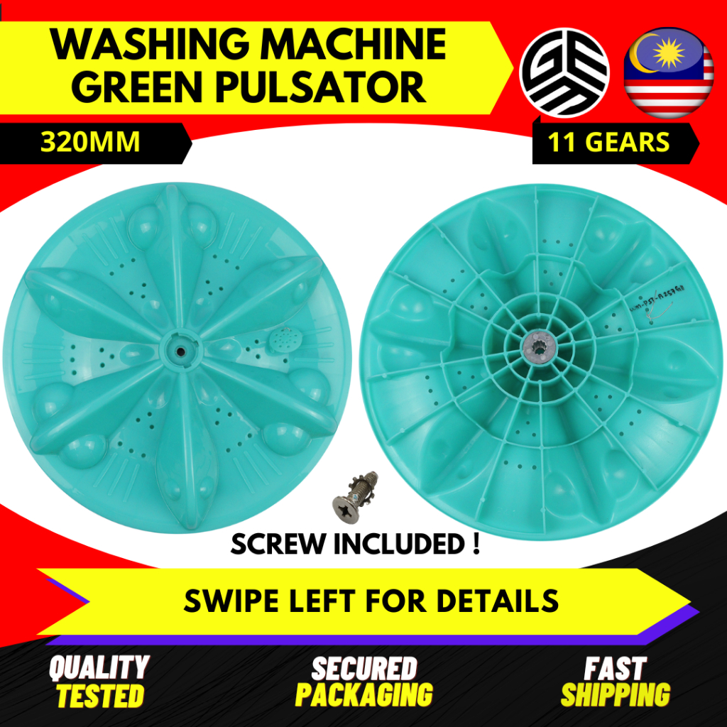 Washing Machine Pulsator / Pulsator Mesin Basuh GREEN Pulsator (32cm