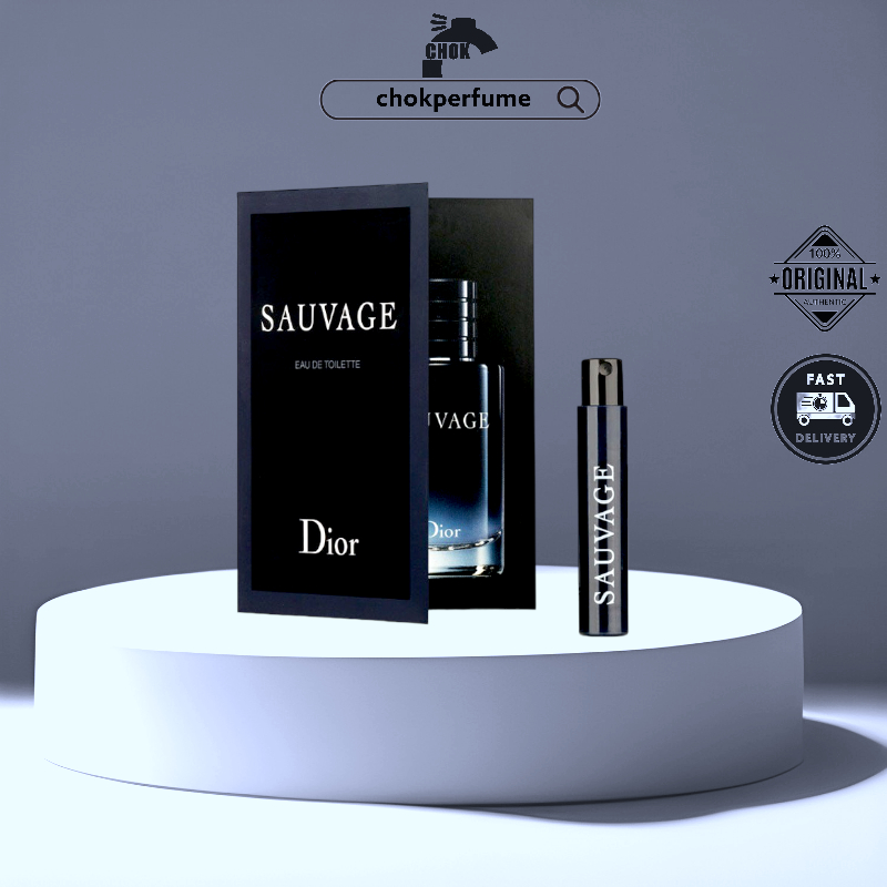 Dior Sauvage EDT 1ml Perfume Sample Vial (M) Shopee Malaysia