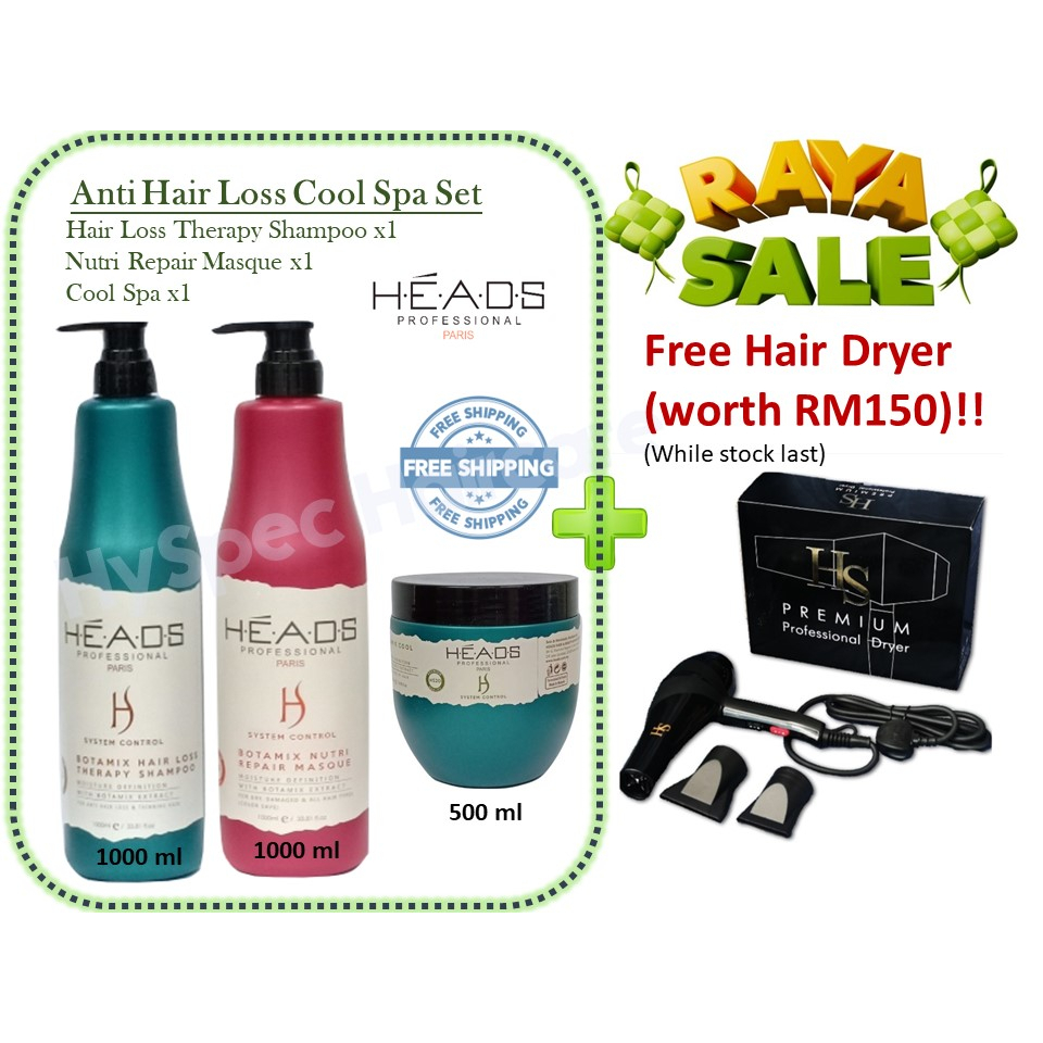 Raya Sales!!! Shampoo set with FREE GIRT : HAIR DRYER! | Shopee Malaysia