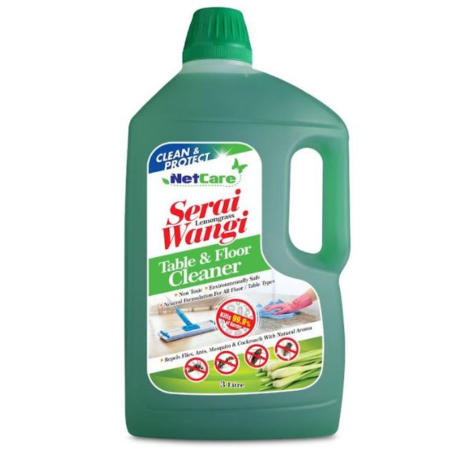 Netcare Serai Wangi Antibacterial Floor & Table Cleaner (3L) Shopee