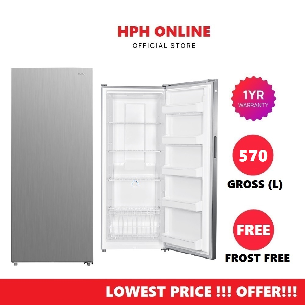 Elba Upright Freezer (220L 290L 570L) EUFJ2217(SV) EUFJ2923(SV