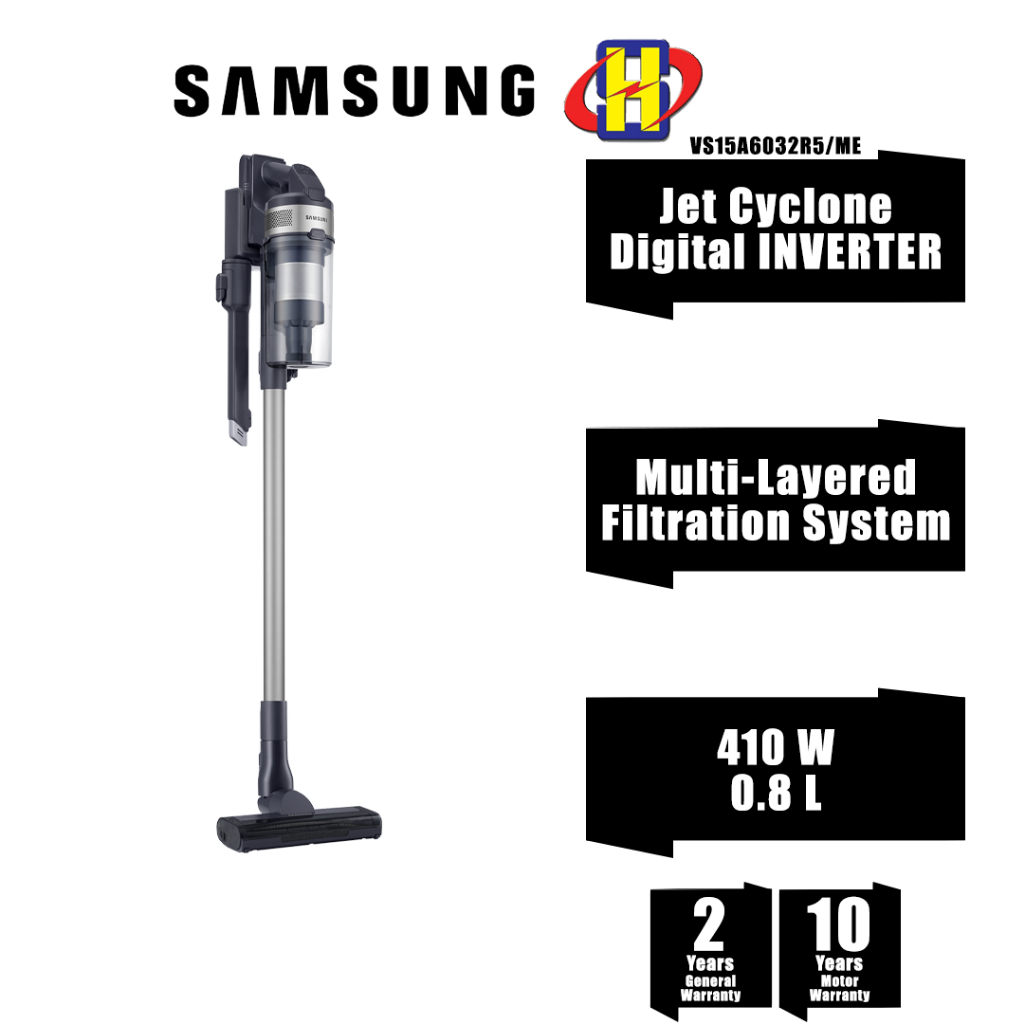 Samsung Vacuum Cleaner (0.8L/410W) Jet™ 60 Pet Inverter Multilayered