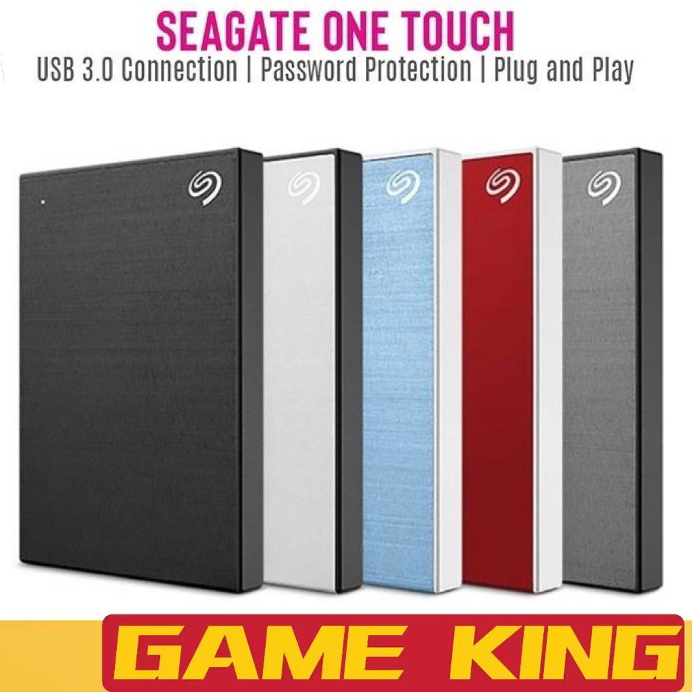 Seagate External Hard Disk One Touch Slim USB 3.0 Portable HDD Backup External Hard Drive (1TB