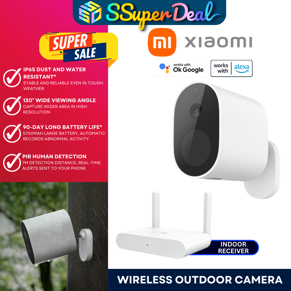 Mi Wireless HD 1080P Smart Outdoor CCTV Camera Battery Version