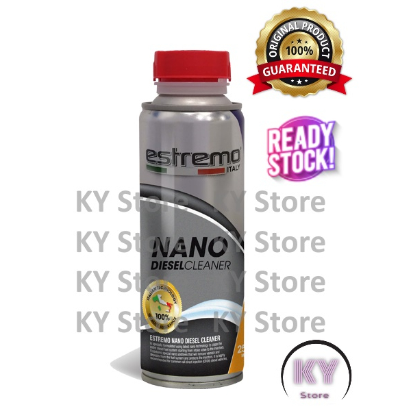 [READY STOCK] 100 original Estremo nano diesel cleaner 250ml Shopee