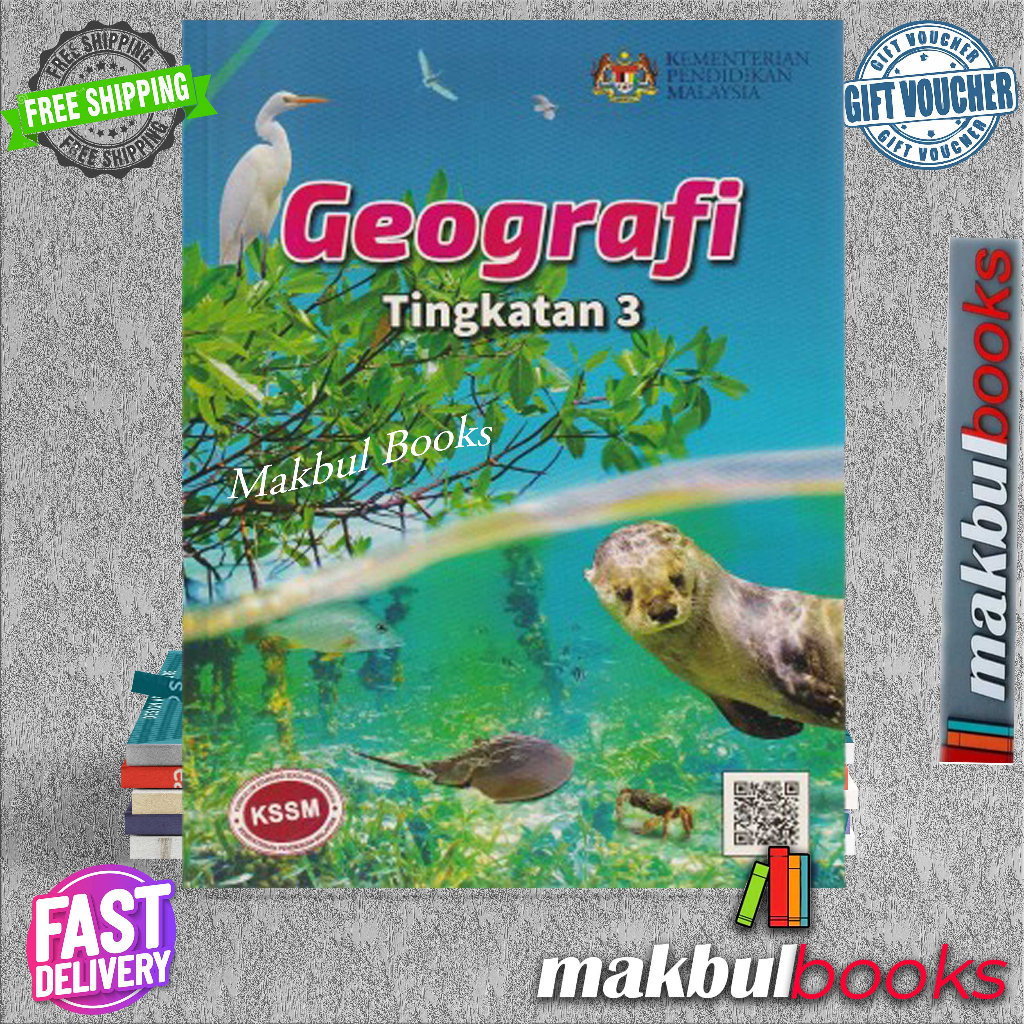 BUKU TEKS GEOGRAFI KSSM TINGKATAN 3 | Shopee Malaysia