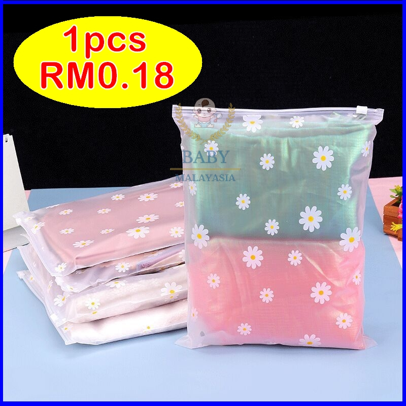 Daisy zipperlock Plastic Bag storage bag ZipBag zipper lock bag for