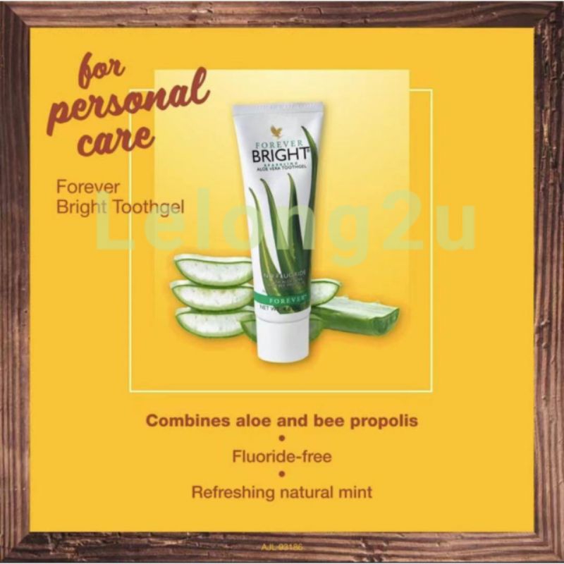 Forever Living Bright Tooth gel Toothpaste Shopee Malaysia