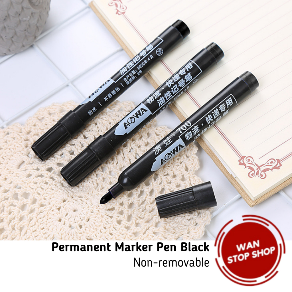 Non removable permanent clearance marker