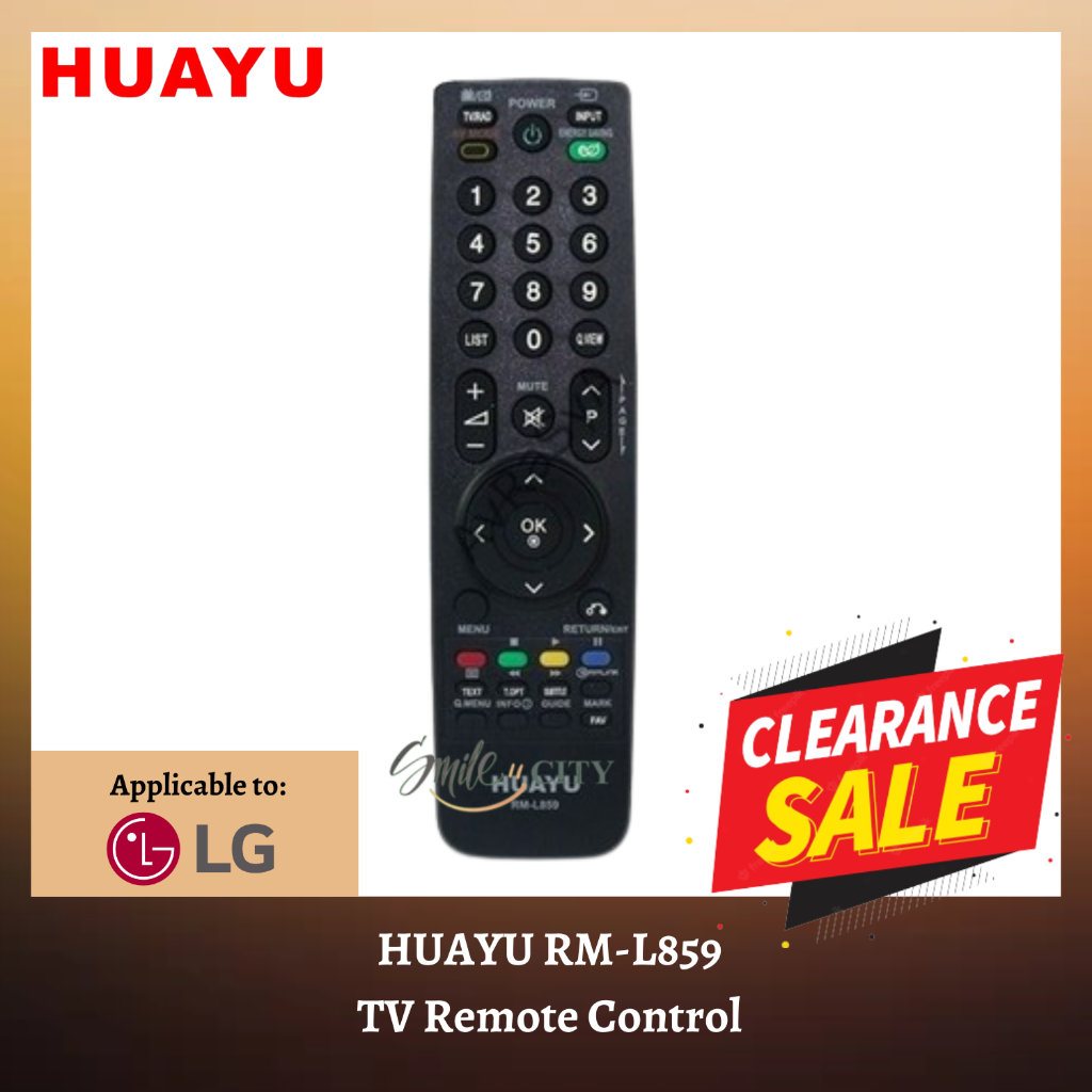 [ 𝐒𝐓𝐎𝐂𝐊 𝐂𝐋𝐄𝐀𝐑𝐀𝐍𝐂𝐄 ] RM-L859 LG LCD/LED TV REMOTE CONTROL | Shopee Malaysia