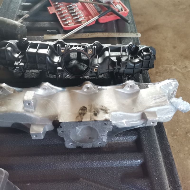 performance intake manifold aluminium Ford ranger 2.2🇹🇭🇹🇭🇹🇭 | Shopee ...