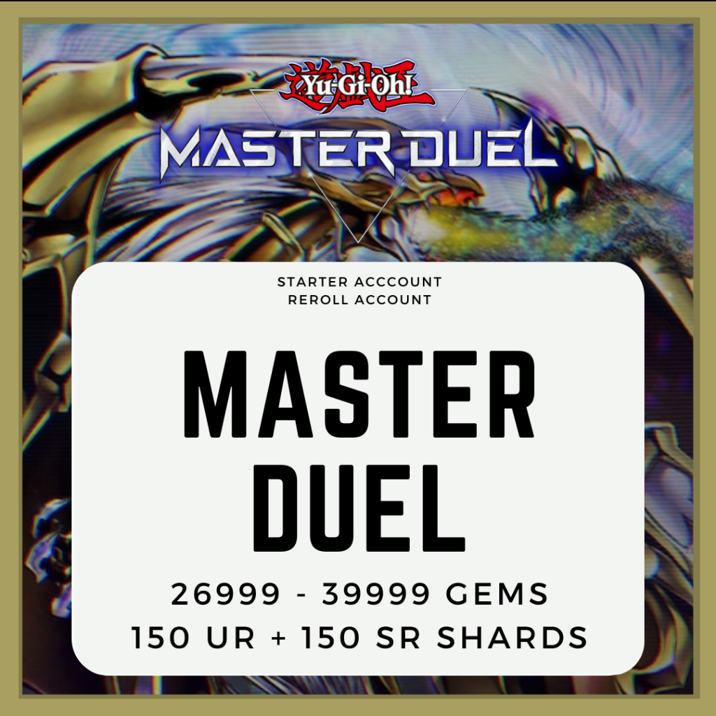 YuGiOh Master Duel Starter Account YuGiOh Cleared Story Account