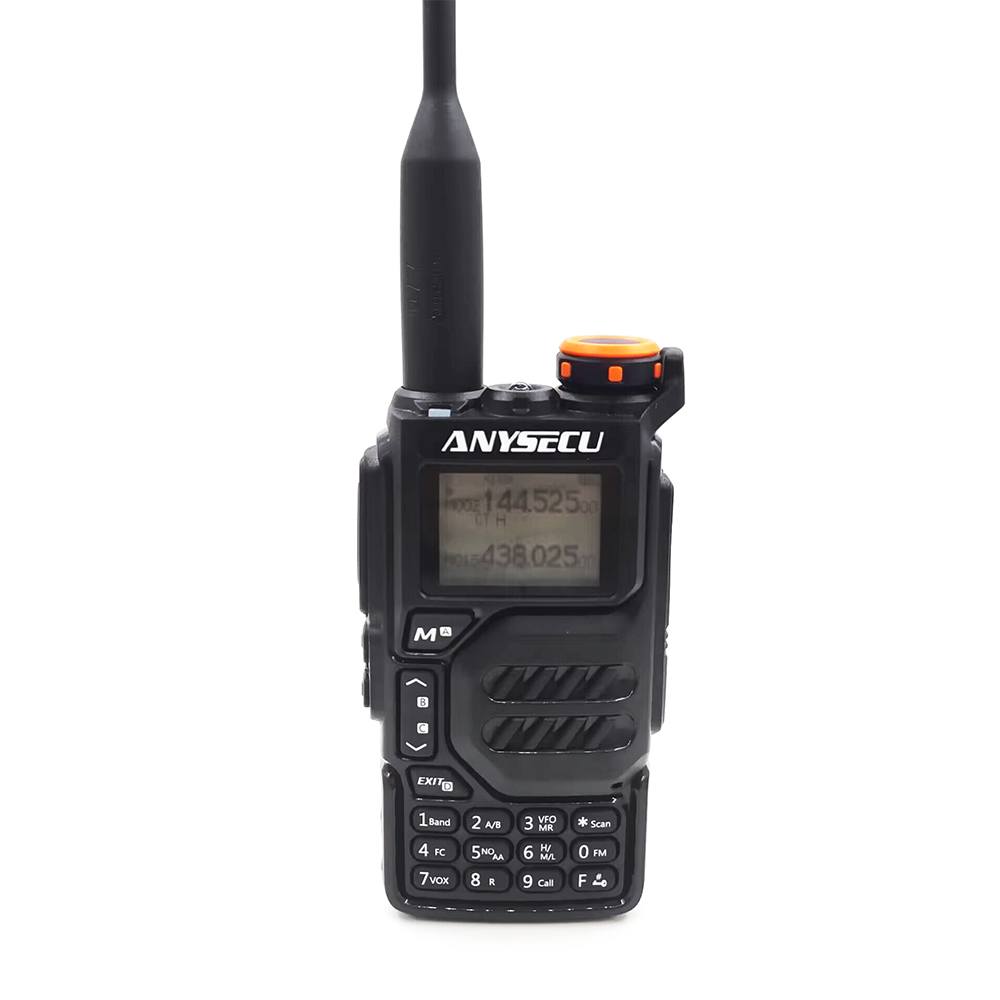 ANYSECU UV-K5 5W FM Radio with NOAA Weather Alert Tri Band 136-174mhz ...