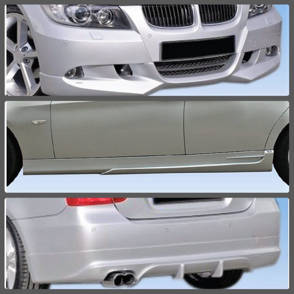 BMW E90 2005 AC Skirting Body Kit PU Ready Stock Bimmer | Shopee Malaysia
