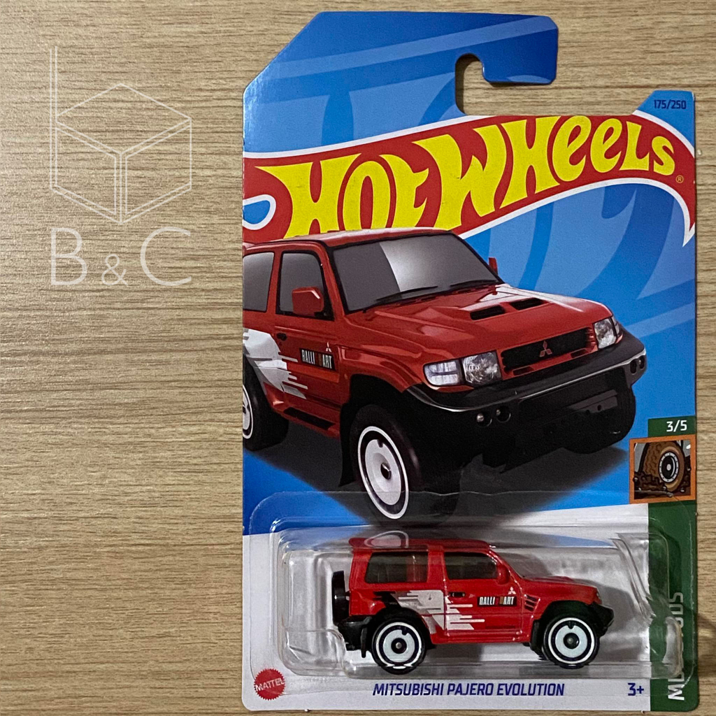 Hotwheels HW Hot Wheels Mitsubishi Pajero Evolution | Shopee Malaysia