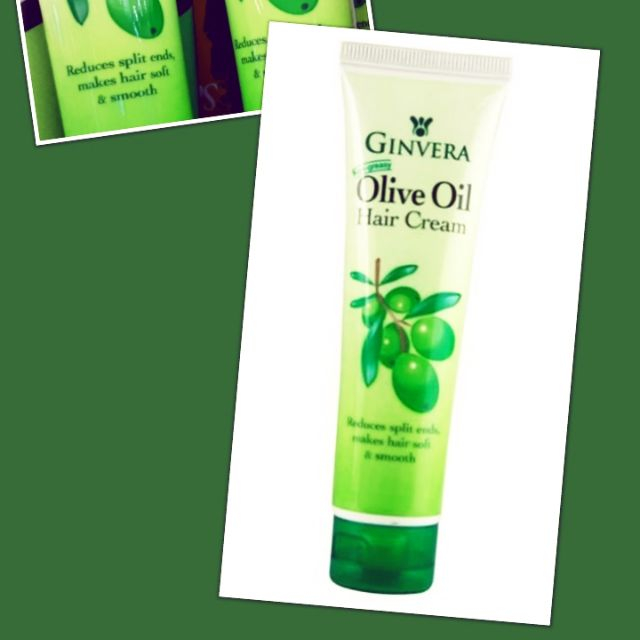Ginvera Olive Oil Hair Cream 100g Ready Stock. Shopee Malaysia