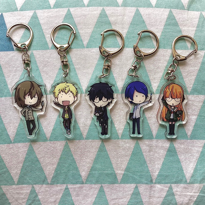 Persona 5 acrylic keychains - Ren Amamiya Akira Kurusu Ryuji Futaba ...