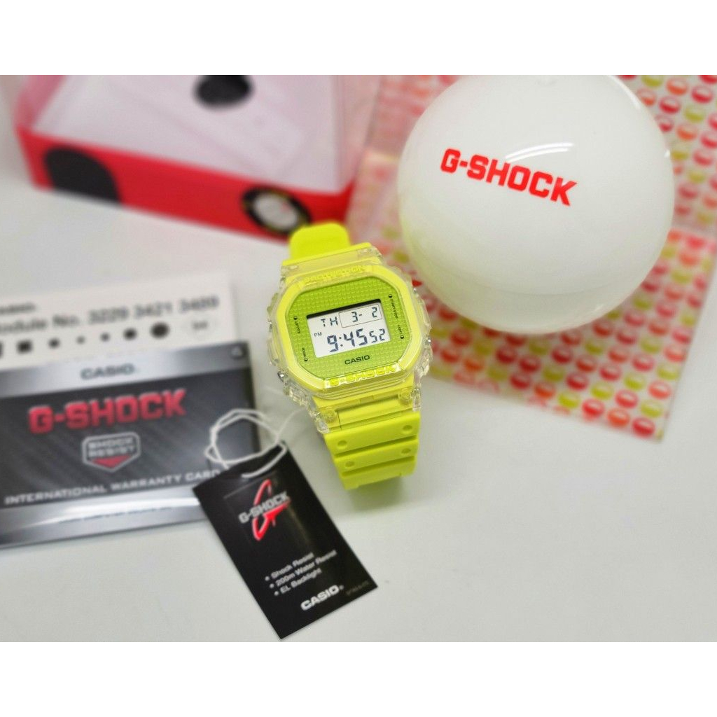 Casio G-Shock DW5900 Luck Drop Yellow Limited Edition Watch
