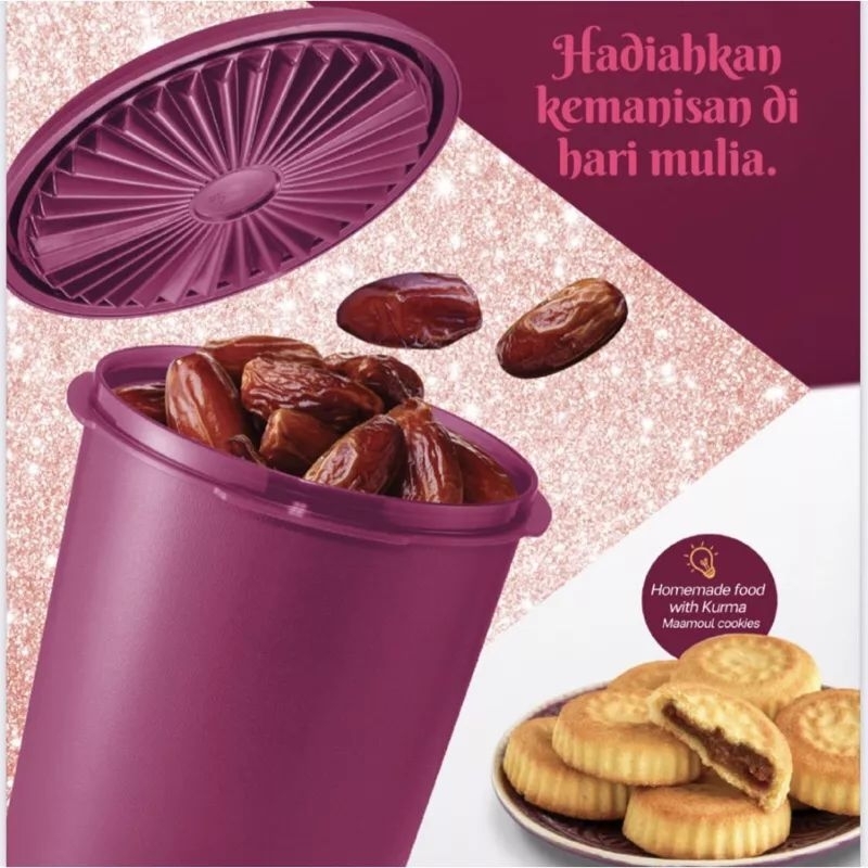 Tupperware Raya 2023 Deco Canister 1.2L | Shopee Malaysia