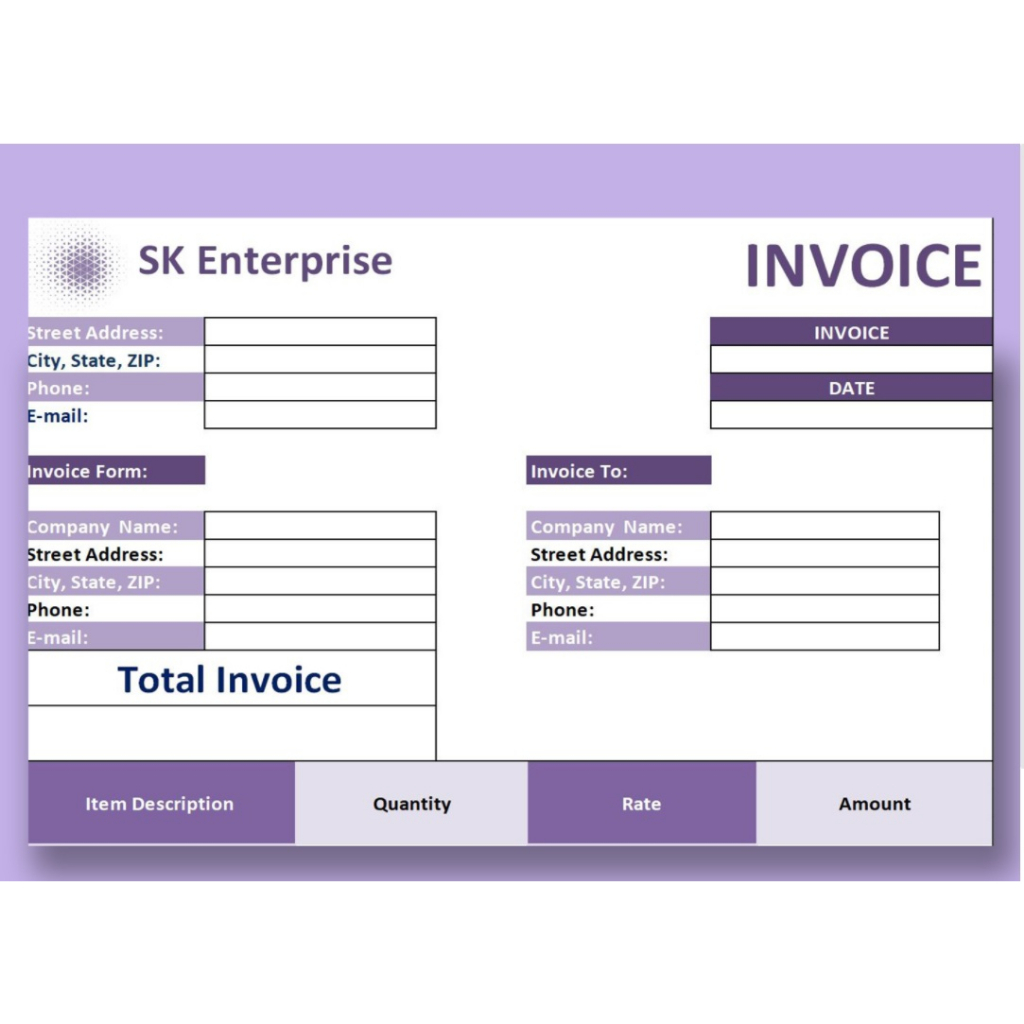 Invoice / Invois (Boleh Edit) | Shopee Malaysia