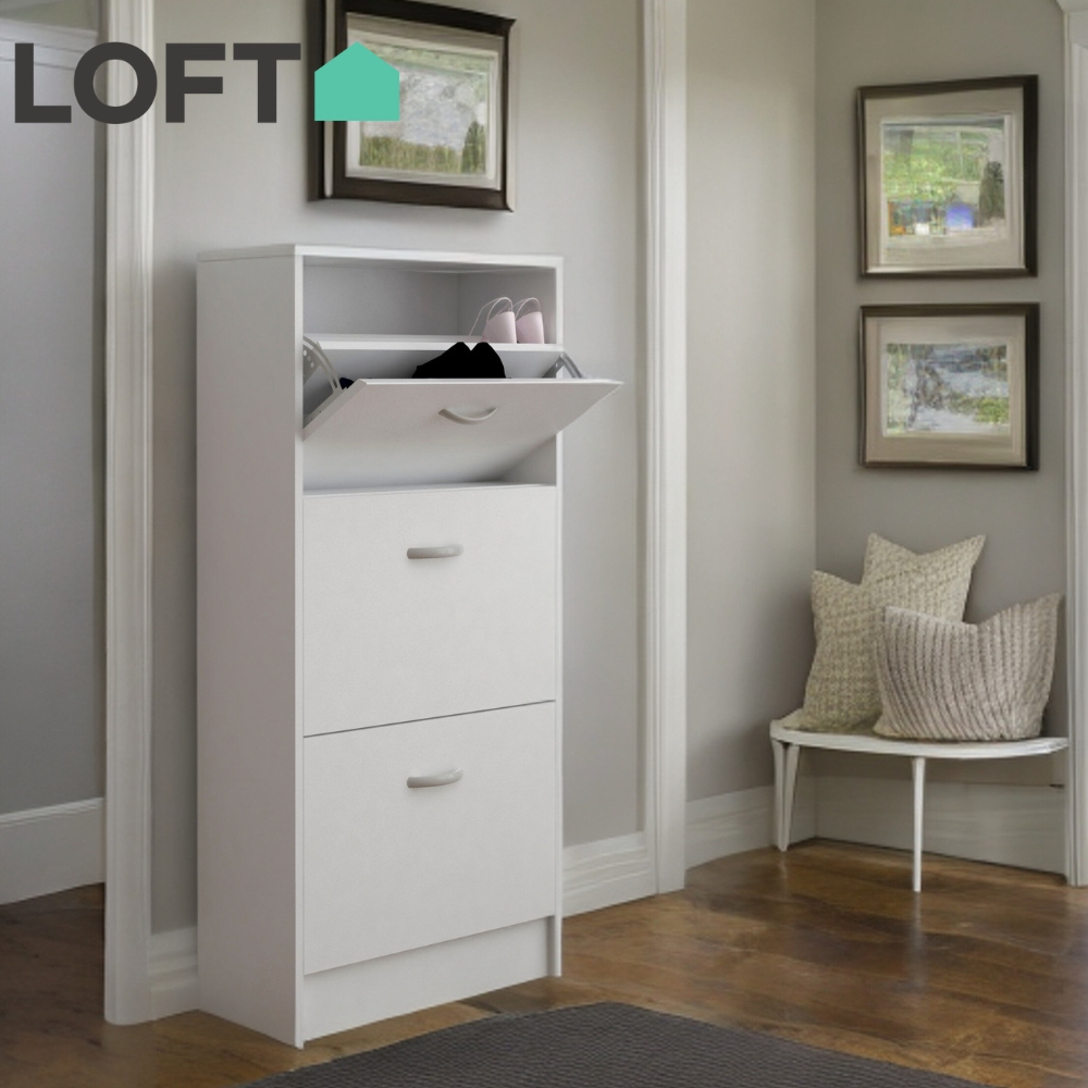 LOFT Living Philip Shoe Cabinet/3 Layer Shoe Cabinet/rak kasut almari ...