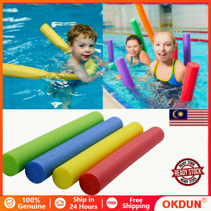 Kid Swimming Aid Foam Noodles Swim Pool Noodle Water Float Stick ...