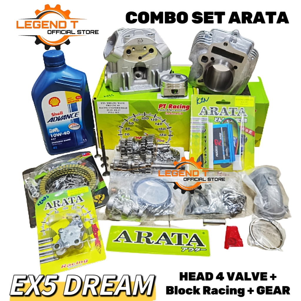 Package Ex5 dream Super Racing head 4 valve Spec 53mm/56mm/57mm Block ...