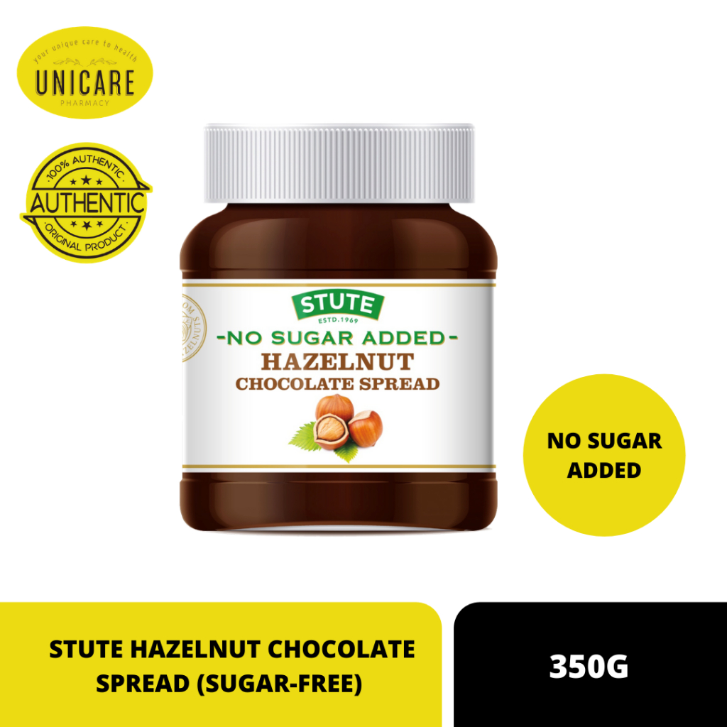 STUTE NO ADDED SUGAR HAZELNUT CHOCOLATE SPREAD 350G Shopee Malaysia