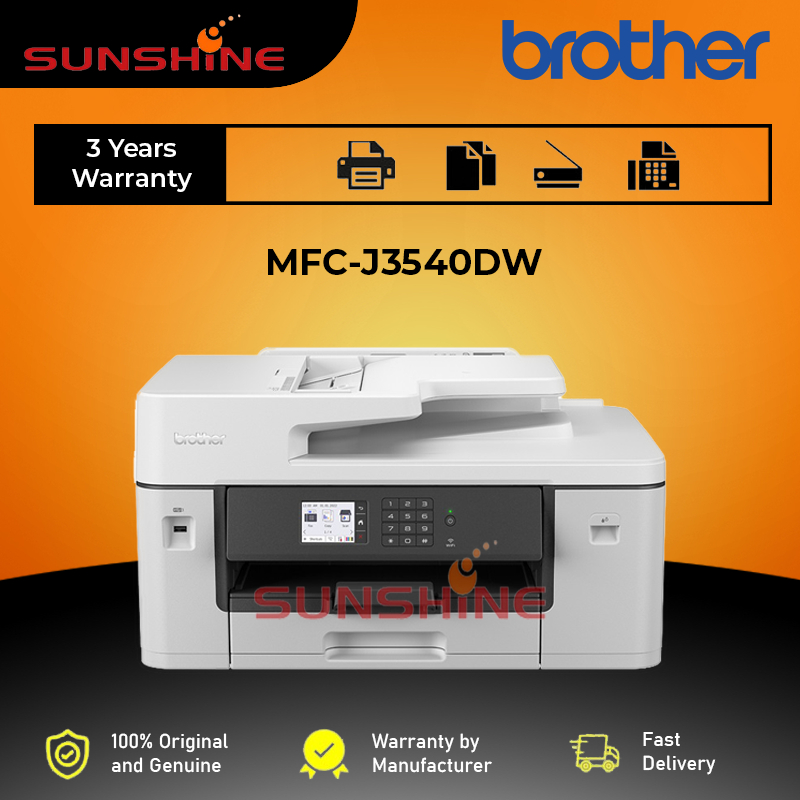 BROTHER MFCJ3540DW // MFCJ3940DW Inkjet Printer (Fast print speed