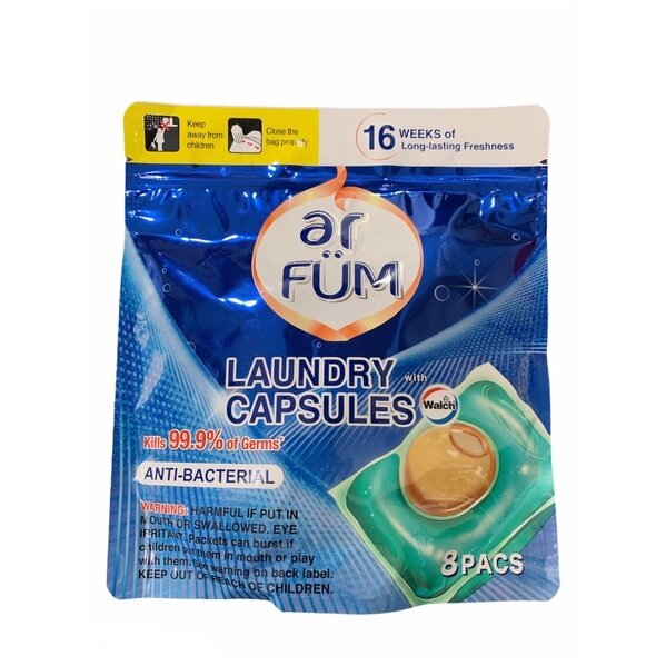 Walch Ar Fum Laundry Capsules 8 Pack Shopee Malaysia